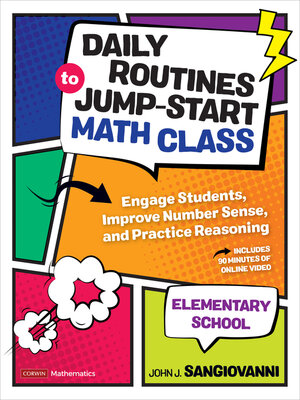 cover image of Daily Routines to Jump-Start Math Class, Elementary School